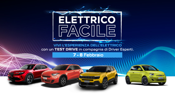 ELETTRICO FACILE / 7-8 FEBBRAIO  DA PRONTOAUTO!